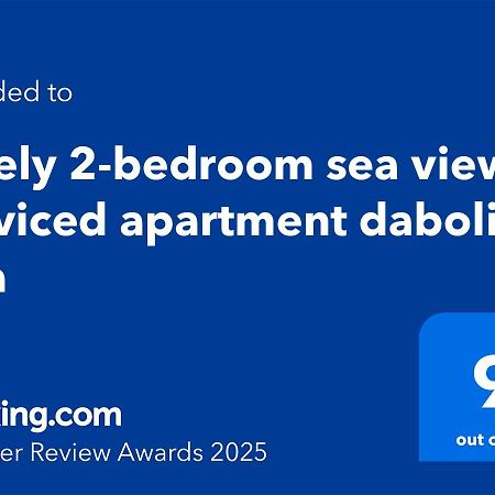 Lovely 2-Bedroom Sea View Serviced Apartment Dabolim Goa 外观 照片