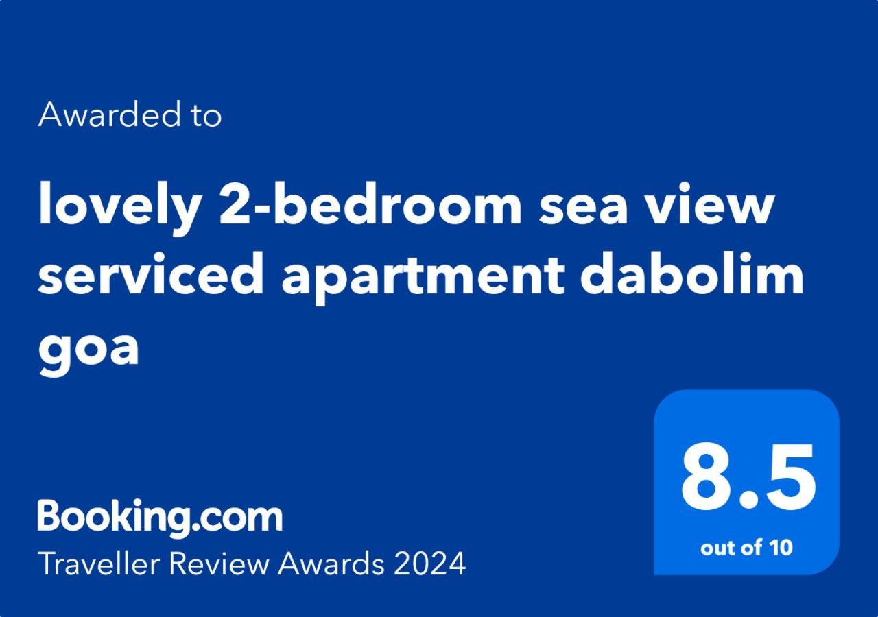 Lovely 2-Bedroom Sea View Serviced Apartment Dabolim Goa 外观 照片